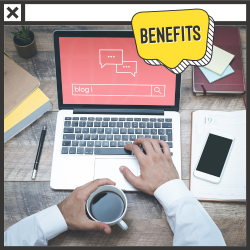 10 Standout Benefits of Blogging for Business - Image